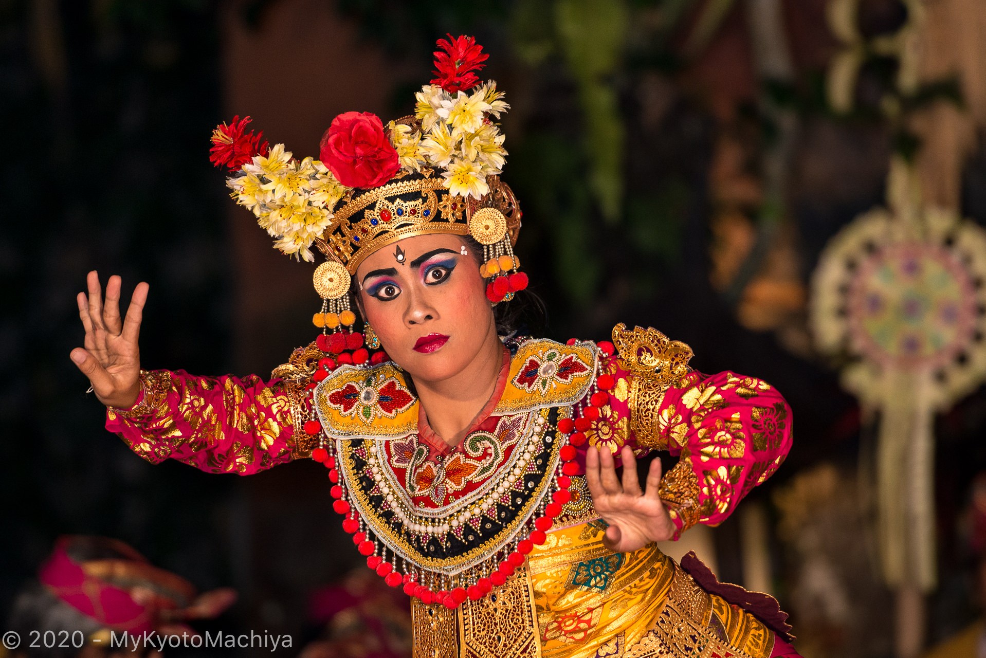 Danse Legong, Ubud, Bali