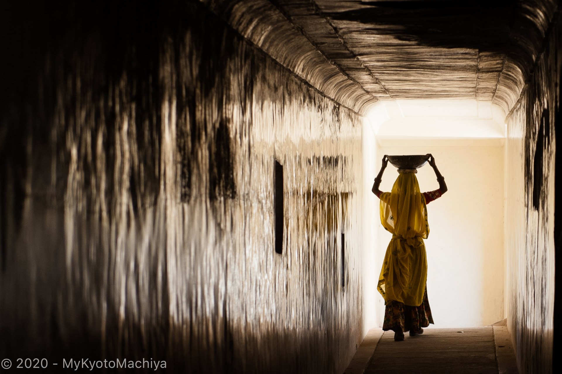 The corridor, Amber Fort, Jaipur, India