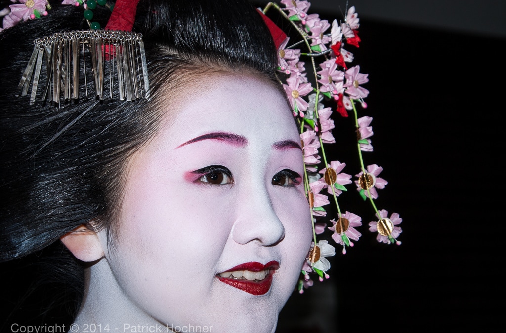Portrait of a Maiko, Kyoto
